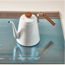 Hario - Bona 琺瑯細口手沖壺 Drip Kettle (800ml) |BDK-80-W - SHOPTAKE 生活雜貨