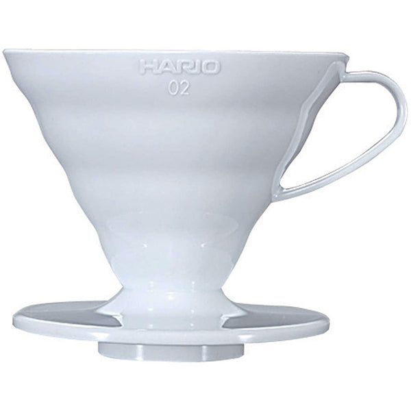 Hario - V60 手冲咖啡樹脂濾杯 1-4 杯 Plastic Coffee Dripper VD-02｜附咖啡匙 - SHOPTAKE 生活雜貨