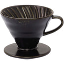 Hario - V60 02 黑色磁石陶瓷咖啡濾杯|Ceramic Dripper 1~4人份|VDC-02AZ-CB - SHOPTAKE 生活雜貨