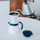 Hario - V60 02 不銹鋼真空保溫咖啡壺 Heat Insulated Stainless Steel Server 550ml VHS-60 - SHOPTAKE 生活雜貨