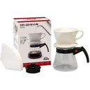 Kalita - 101系列陶瓷濾杯|滴漏咖啡壺套裝|101 Ceramic Dripper Set N|附40張濾紙|1-2杯 - SHOPTAKE 生活雜貨