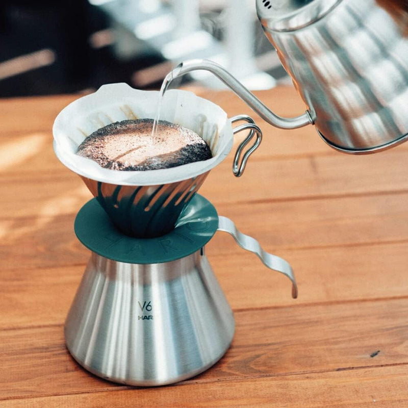 Hario - V60 戶外露營用不鏽鋼濾杯 1-4杯｜Hario Outdoor Metal Dripper｜O-VDM-02-HSV