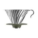 Hario - V60 戶外露營用不鏽鋼濾杯 1-4杯｜Hario Outdoor Metal Dripper｜O-VDM-02-HSV