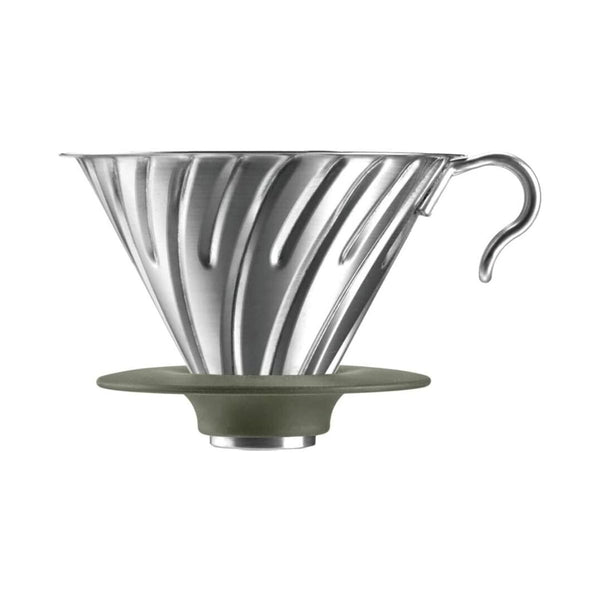 Hario - V60 戶外露營用不鏽鋼濾杯 1-4杯｜Hario Outdoor Metal Dripper｜O-VDM-02-HSV