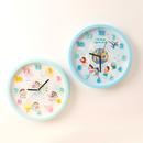 超夢幻糖果色｜蠟筆小新立體數字靜音掛牆鐘｜KB春日部防衛隊款｜睡衣款｜正版授權 - SHOPTAKE 生活雜貨