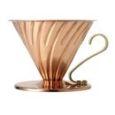Hario - V60 02 銅製咖啡濾杯 Copper系列 Dripper 1-4杯 VDP-02CP - SHOPTAKE 生活雜貨