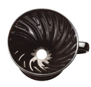 Hario - V60 02 陶瓷咖啡濾杯 Ceramic Dripper 1-4杯｜KDC-02-B (KASUYA 粕谷哲 Model ) - SHOPTAKE 生活雜貨