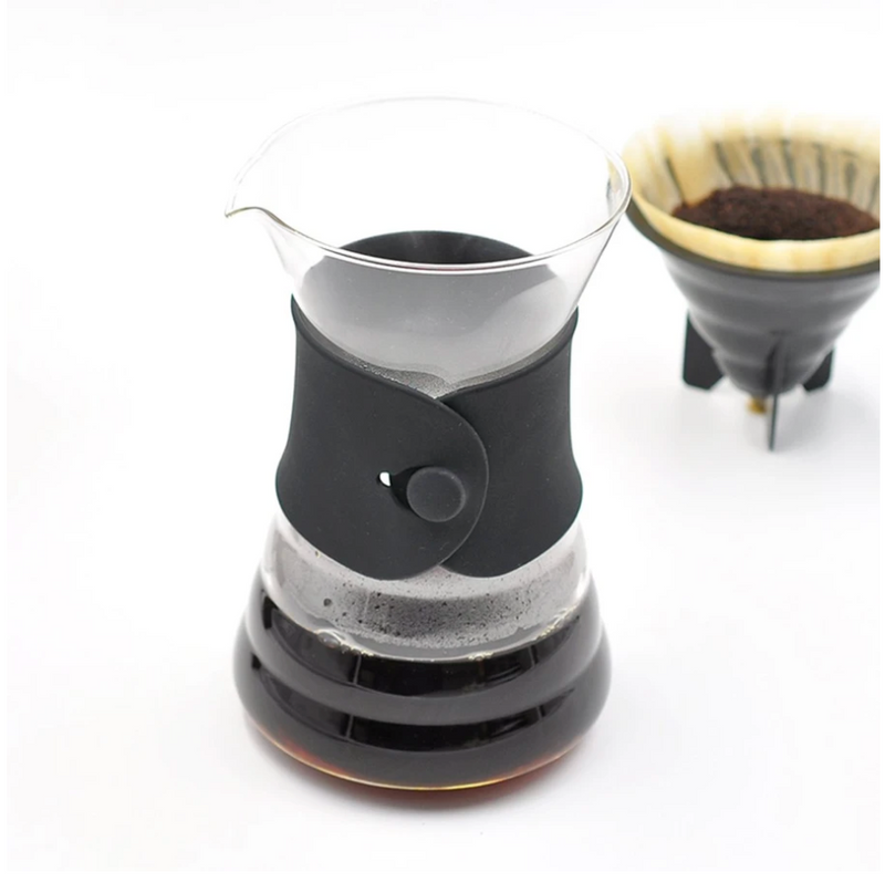Hario - V60 圓錐手沖咖啡輕朵壺 含40張濾紙 Drip Decanter VDD-02B - SHOPTAKE 生活雜貨