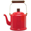 日本 野田琺瑯 2L 古典造型手沖壺 水煲 紅色 電磁爐可用 - SHOPTAKE 生活雜貨