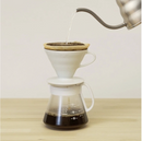 Hario - V60 02 陶瓷濾杯 咖啡壺組套裝 Ceramic Dripper Set (1-4杯) XVDD-3012W - SHOPTAKE 生活雜貨