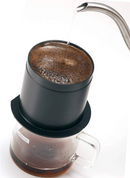 Hario - V60 One Cup Cafeor 金屬濾網 免濾紙 咖啡一人獨享杯套裝 (200ml) CFO-1B - SHOPTAKE 生活雜貨