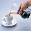 Hario - 法蘭絨濾布 玻璃手沖咖啡壺組 Wood Neck Drip Pot (3-4杯) DPW-3 - SHOPTAKE 生活雜貨