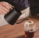 Hario - V60 啞光黑迷你掛耳細口手沖壺 Mini Drip Kettle (KASUYA 粕谷哲 Model 300ml ) KDK-300-MB - SHOPTAKE 生活雜貨