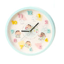 超夢幻糖果色｜蠟筆小新立體數字靜音掛牆鐘｜KB春日部防衛隊款｜睡衣款｜正版授權 - SHOPTAKE 生活雜貨