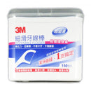 3M 細滑牙線棒 盒裝 150支入+隨身盒 - SHOPTAKE 生活雜貨