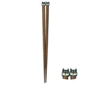 日本製 黑柴犬頭木筷子 - SHOPTAKE 生活雜貨