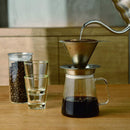 Hario - 辛普利簡約玻璃咖啡茶壺｜Tea Server Simply｜TS-45-HSV/TS-70HSV - SHOPTAKE 生活雜貨