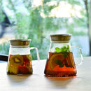 Hario - 辛普利簡約玻璃咖啡茶壺｜Tea Server Simply｜TS-45-HSV/TS-70HSV - SHOPTAKE 生活雜貨