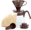 Hario - V60 滴漏咖啡壺組套裝 連40張濾紙 700ml Coffee Server 02 Set VCSD-02 - SHOPTAKE 生活雜貨