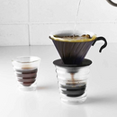 Hario - V60 02 不鏽鋼咖啡濾杯 Metal Dripper Matte Black 1-4杯 VDM-02-MB - SHOPTAKE 生活雜貨