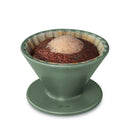 Driver - 竹節陶瓷濾杯｜1-3cup｜易上手｜竹節排水骨結構｜不需特殊濾紙｜灰綠｜授權經銷商 - SHOPTAKE 生活雜貨