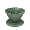 Driver - 竹節陶瓷濾杯｜1-3cup｜易上手｜竹節排水骨結構｜不需特殊濾紙｜灰綠｜授權經銷商 - SHOPTAKE 生活雜貨