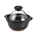 Hario - 萬古燒蛋形飯釜｜GOHANGAMA Glass Lid Rice Cooker｜GNR-150-B/GNR-200-B - SHOPTAKE 生活雜貨