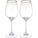 Narumi - Jill Stuart Pair Wine Glasses｜閃鑽玻璃酒杯禮盒套裝｜結婚禮物