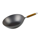 Pearl Metal - 超輕身窒化槌目鐵炒鍋｜燕三条製｜防鏽耐磨｜無塗層｜日本製