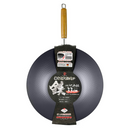 Pearl Metal - 超輕身窒化槌目鐵炒鍋｜燕三条製｜防鏽耐磨｜無塗層｜日本製