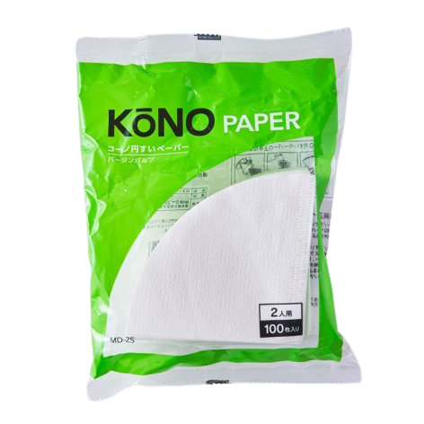 Kono - V60 漂白咖啡濾紙 1-2杯份量 MD-25W丨100張 - SHOPTAKE 生活雜貨