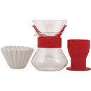 Kalita - 185系列 玻璃濾杯 滴漏咖啡壺組套裝 Wave Style Up 185 (含25張濾紙) - SHOPTAKE 生活雜貨