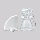 Hario - V60 02 玻璃咖啡壺組套裝  Dripper Set (1-4杯) ｜Glass Dripper Set S-VGBK-02-T｜Simply Hario - SHOPTAKE 生活雜貨