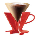 Hario - V60 01 陶瓷咖啡濾杯 Ceramic Dripper 1-2杯 VDC-01 - SHOPTAKE 生活雜貨
