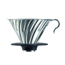 Hario - V60 02 不鏽鋼咖啡濾杯 Metal Dripper 1-4杯 VDM-02HSV - SHOPTAKE 生活雜貨