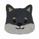 日本大頭黑柴犬居家小地毯 - SHOPTAKE 生活雜貨
