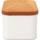 日本 野田琺瑯 牛油儲存盒 白色 BT-450 - SHOPTAKE 生活雜貨