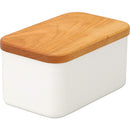 日本 野田琺瑯 牛油儲存盒 白色 BT-450 - SHOPTAKE 生活雜貨