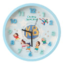 超夢幻糖果色｜蠟筆小新立體數字靜音掛牆鐘｜KB春日部防衛隊款｜睡衣款｜正版授權 - SHOPTAKE 生活雜貨