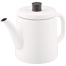 日本 野田琺瑯 1.5L POTTLE手沖壺 水壺 白色 電磁爐可用 - SHOPTAKE 生活雜貨