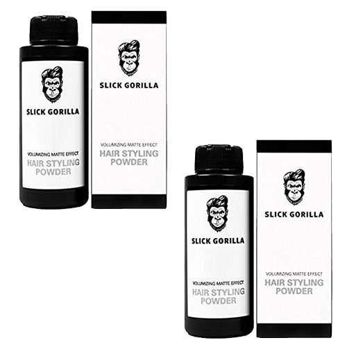 Slick Gorilla - 清爽蓬鬆造型髮粉 Hair Styling Powder 2支裝 - SHOPTAKE 生活雜貨