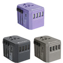 現貨丨Verbatim 威寶 5 Ports 旅行充電器 黑色/灰色/紫色 - SHOPTAKE 生活雜貨